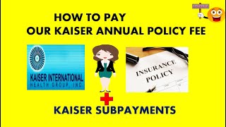 HOW TO PAY OUR KAISER PREMIUM WITH ANNUAL POLICY FEE BY BDO ONLINE TRANSFER PAYMENTS [upl. by Sklar]