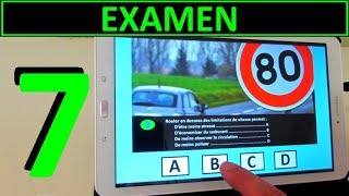 Code de la route 2024 7  Examen [upl. by Thissa]