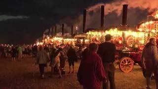 The Magic Of The Great Dorset Steam Fair At Night [upl. by Sinaj998]