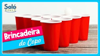 BRINCADEIRA DO COPO Brincadeiras para Fazer em Casa [upl. by Zarah960]