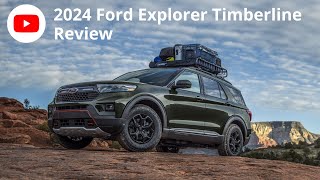 2024 Ford Explorer Timberline  Review [upl. by Bywaters]