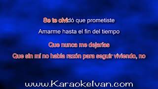 Pepe Aguilar  Prometiste unplugged en vivo KARAOKE [upl. by Bristow]