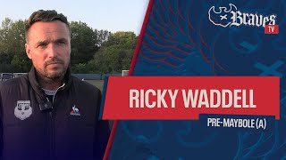 CHALLENGE CUP BEGINS Ricky Waddell PreMaybole Interview [upl. by Tommy610]