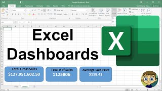 Beginners Guide to Excel Dashboards [upl. by Notna]