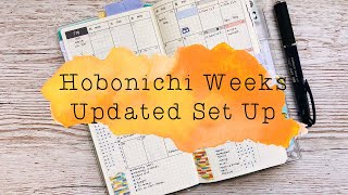 Hobonichi Weeks Set Up Updated [upl. by Eraste]