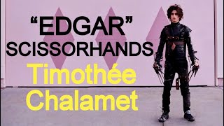 Timothée Chalamet Winona Ryder  Edgar Scissorhands quotScissorHandsFreequot Cadillac Lyriq Super Bowl Ad [upl. by Attenahs]