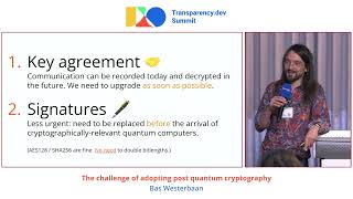 The challenge of adopting post quantum cryptography  Bas Westerbaan [upl. by Carlee]