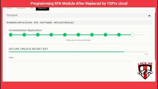 Programming RFA Module After Replaced by TOPIx cloud diagnostic online JLR IDS SDD Pathfinder Topix [upl. by Ecirtel670]