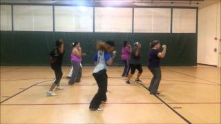 Que Viva La Vida Wisin y Yandel Zumba with Erika  Dance Fitness [upl. by Sinnard]