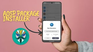 Magisk Module How to Install Custom AOSP Package Installer on Android [upl. by Saba]