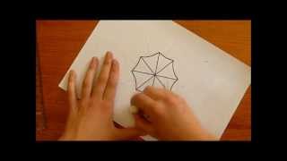 How to draw Umbrella Corporation logo [upl. by Aeht]