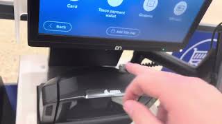 Diebold Nixdorf Self Checkout at Tesco Extra Pitsea [upl. by Yecaj747]