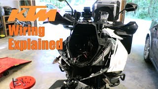 KTM 1190 1290 Accessory Wiring Explained  Back in the Garage [upl. by Siravat]