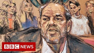 Harvey Weinstein jailed for 23 years  BBC News [upl. by Atteval]