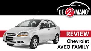 Review Chevrolet Aveo Family 2017 ECUADOR [upl. by Niac]