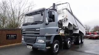 DAF CF85 410 8x4 TIPPER WALKAROUND VIDEO [upl. by Nwaf]