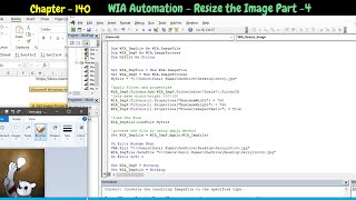 VBA WIA Automation  How do I resize the image with VBA [upl. by Aisekal]