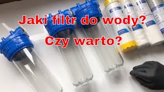 Jaki filtr do wody pitnej w domu jednorodzinnym Jaki filtr pod zlew w bloku Czysta filtrowana woda [upl. by Ninahs]