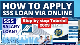 How to Apply SSS Loan via Online 2023 [upl. by Arimaj934]