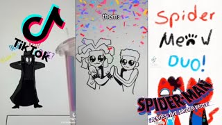 SpiderMan Across The Spider Verse TikTok Compilation [upl. by Elylrac776]