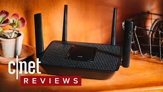 Linksys EA8300 MaxStream AC2200 Triband router review [upl. by Airret453]