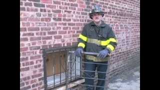 FIREFIGHTER UNIVERSITY  REMOVING METAL GATES amp SECURITY BARS [upl. by Johnette]