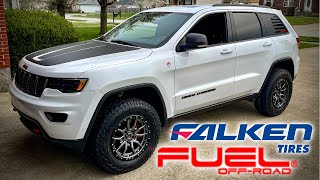 WK2 Trailhawk Level Wheels amp Tires [upl. by Blakeley]