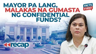 Pag gasta ni Sara Duterte ng confidential funds may pattern [upl. by Annoyik]