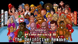 Super Punch Out The Definitive Remake Demo Release Trailer [upl. by Ainigriv]