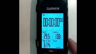 Misuro B and Garmin Edge 705  settings [upl. by Dieter338]