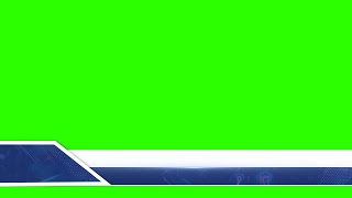 News Lower Thirds 3  Green Screen  Chroma Key [upl. by Prue]