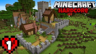 Hardcore Minecraft Lets Play  A Perfect Start Episode 1 [upl. by Raines]