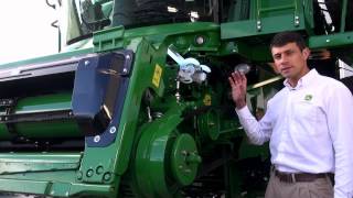 Especificidades do alimentador das colheitadeiras Série S John Deere [upl. by Marjorie]