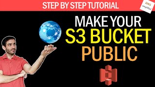 How to make your AWS S3 Bucket and Objects Public [upl. by Just]