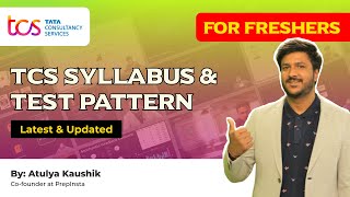 TCS Syllabus and Test Pattern 2023  TCS NQT Preparation [upl. by Avra]