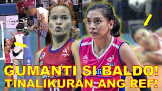 GINALIT Si Valdez ‘WAG AKO’ Moment Vs CMFT Creamline Number One Na Ulit [upl. by Idnerb]