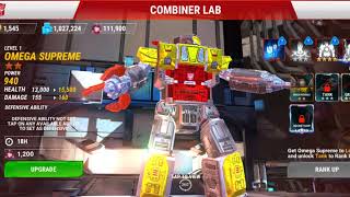 Playing Transformers earth wars war for cybertron campaign final part [upl. by Lenuahs]