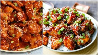 Sesame Chicken  Sesame Chicken Recipe  How to make Sesame Chicken  Lipikas kitchen [upl. by Barabas915]