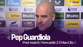 quotSPECIALquot 🩵  Pep Guardiola on Kevin De Bruynes return and Man Citys late win over Newcastle 🎥 [upl. by Tiraj]