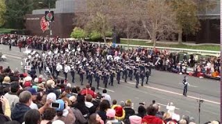 United States Air Force Total Force Band  2017 Pasadena Rose Parade [upl. by Annatnas]