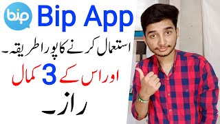 How to Use Bip Messenger  Bip App Kaise Use Kare  How to Use Bip App [upl. by Uaeb]