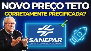 SANEPAR NOVO PREÇO TETO ações SAPR4 SAPR11 SAPR3 [upl. by Jania]