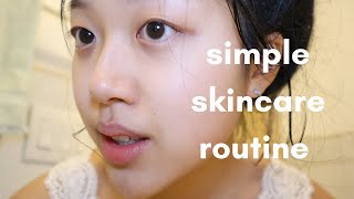 My simple BUT EFFECTIVE skincare routine [upl. by Saerdna]