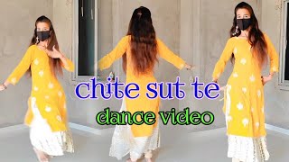 Chitte Suit Te Daag Pe Gaye Punjabi song Dance video  Geet Gaildar [upl. by Lavinie]