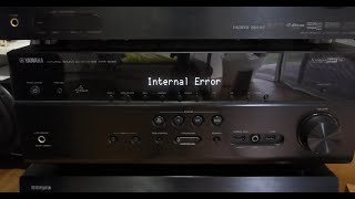 Yamaha HTR6065 Receiver ‘Internal Error’ ‘Error 4000’ No Model Info Full Repair [upl. by Coney]