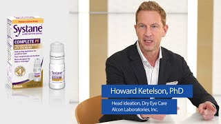 Dr Howard Ketelson on the SYSTANE Product Family of Artificial Tears [upl. by Llabmik872]