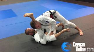 The Most Basic but Most Powerful Pass in Jiujitsu  KEENANONLINECOM [upl. by Nonnahs]