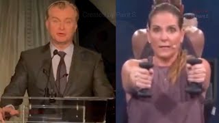 Peloton Instructor Finds Out Christopher Nolan Heard Her Tenet Review [upl. by Atiuqnahs]