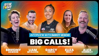 AFLW Round 6 Preview  Superstar Darcy Vescio chats Carlton Milestone  Essendon Rise amp Big Calls [upl. by Iana]