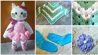 Amigurumi Hello Kitty und andere Handarbeiten  Julebuergerfee [upl. by Asseneg921]